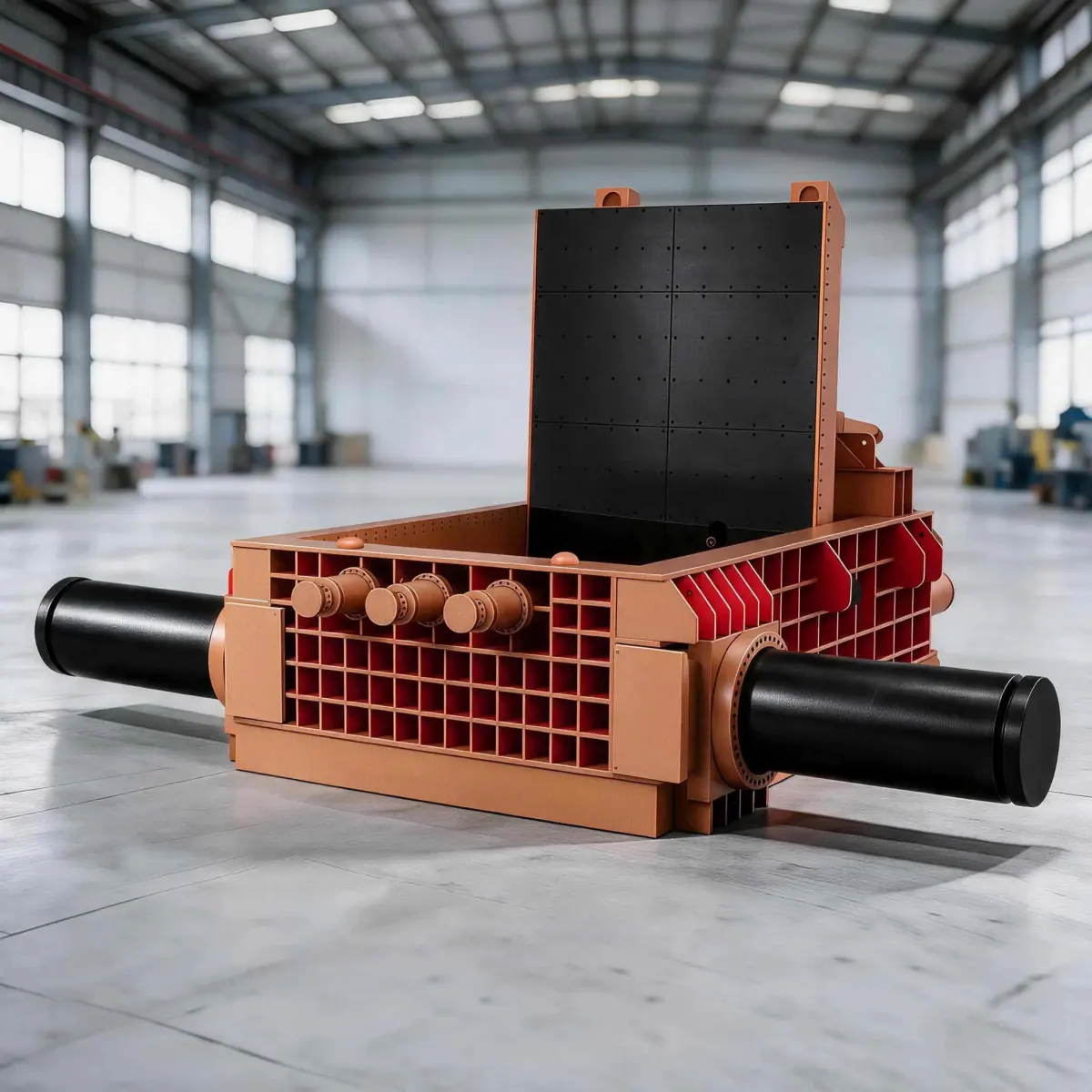 Double Main Cylinder Baler